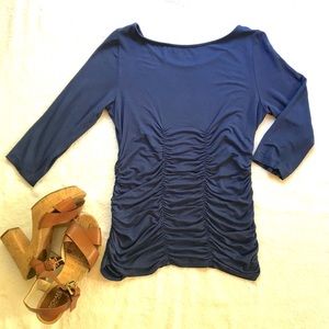 ♥️Soft Surroundings ruched shirt